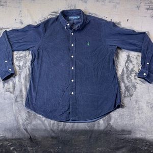 Ralph Lauren button up nice tee